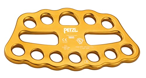 Petzl Paw Rigging Plate Large Yellow for Multi-Anchor Systems