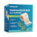 Tea Tree Hydrocolloid Roll Bandages - Cut-to-Size, Waterproof, 2.56 x 16.4 ft