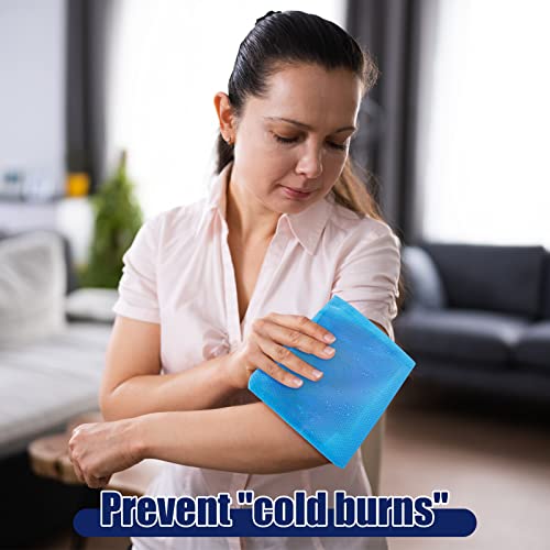 Disposable Ice Pack Sleeves 6x9 Inch - 500 Pcs Hot Cold Compress Cover Tatuo