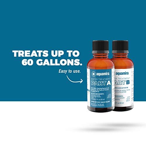 Aquamira Water Treatment 2 oz with Dropper for Safe Drinking Water - Long Shelf Life