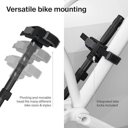 Thule OutPace 2 Bike Hitch Rack - Supports 2 Bikes, 1.25" & 2" Hitch, 110lb Capacity