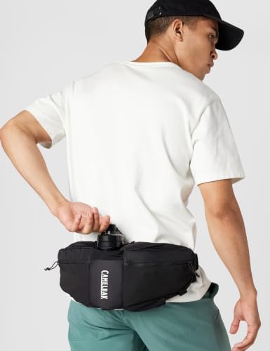CamelBak Podium Flow 4 Hydration Belt Black 2.0 with 21oz Bottle for Cycling