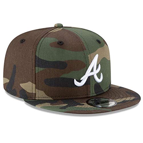 Adjustable Snapback Cap - Mens Atlanta Braves Camouflage 950 WDC 9Fifty Hat
