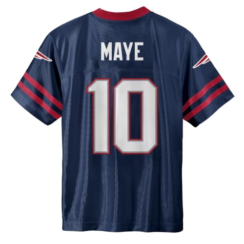 Youth Patriots Jersey Drake Maye #10 Navy 4-18 Variation of This Listing