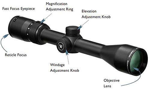 Vortex Diamondback 4-12x40 Second Focal Plane Riflescope with Dead-Hold BDC