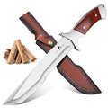 Purple Dragon Heavy Duty Machete Brown for Tree Cutting & Bushcraft