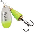 Blue Fox Classic Vibrax Spinner Lure - Chartreuse Green Candy Back 5-7/16 oz
