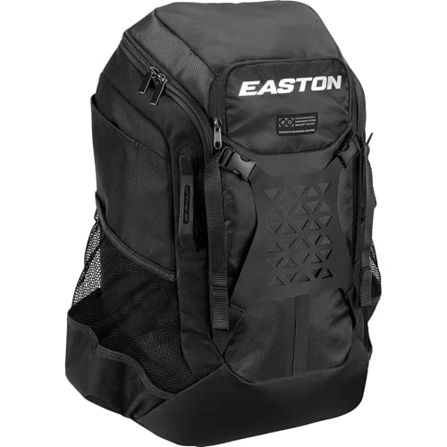 Baseball & Softball Equipment Backpack with Multiple Compartments - Elite Black