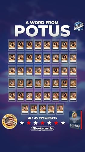 2025 Presidential Trading Card Box - Autograph & Relic Collectible Set