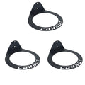 CONBUT Black Wall Mount Medicine Ball Rack for 14-Inch Exercise Balls - 3 Pack