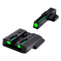 Green Rear Sight for Handgun - Tritium & Fiber-Optic Night Sight for Smith & Wesson M&P
