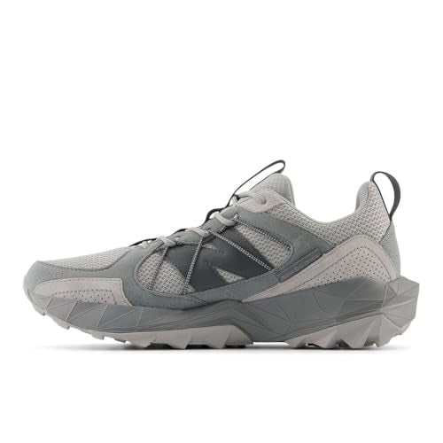 New Balance Men's Dynasoft Tektrel V1 Suede Trail Running Shoes - Slate Grey/Raincloud/Castlerock, Size 10