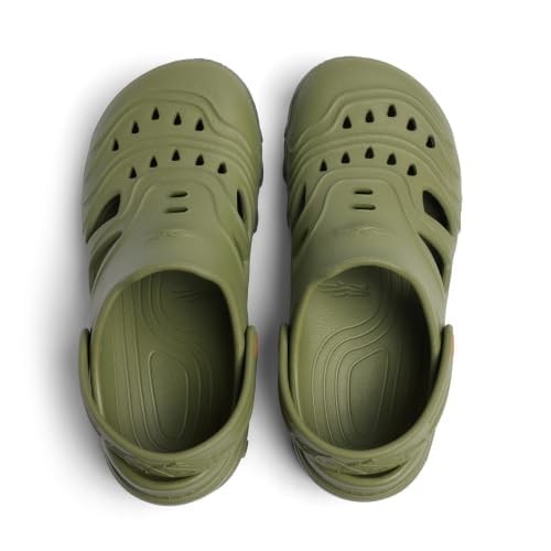 SITKA Ranger Camp Water Shoes for Men - Lightweight Foam Water Sports Footwear, Pine Green 10