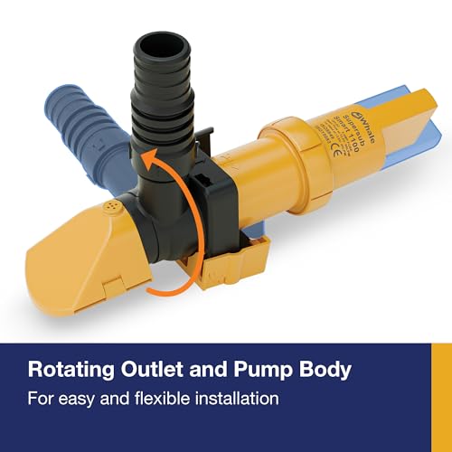 Whale Supersub 1100 Gph Electric Bilge Pump for Fresh & Salt Water