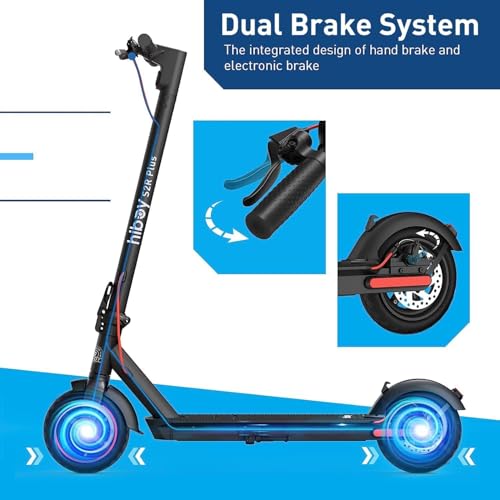 Electric Scooter for Adults - 19 MPH, 22-Mile Range, Deep Black