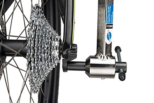 Park Tool DAG-2.2 Derailleur Hanger Alignment Gauge Tool - Blue, Fits 20-29+ Wheels, Improved Accuracy & Reach, Single
