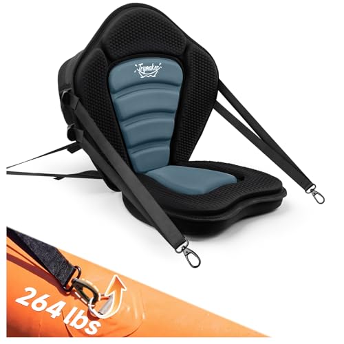 Trymaker Kayak Seat with Back Support, Thick Paddle Board Seat Cushion