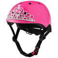 Kids Bike Helmet for Boys and Girls - Rose Princess Tiara Design, Age 3-8