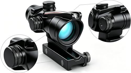 Red Fiber Sight for 4X32 Prism Scope Optical Sight Hunting Accessory