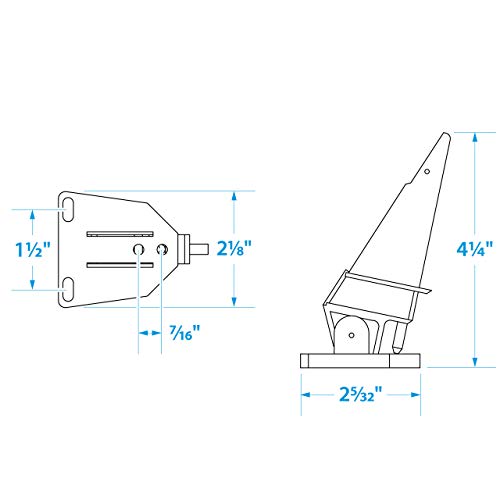 Seachoice Universal Marine Speedometer Pitot Tube, White Finish