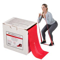 THERABAND Resistance Band Red Medium Latex-Free 50-Yard Roll for Exercise & Therapy