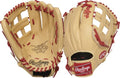 Rawlings Youth 12-Inch Pro Lite Baseball Glove - Right Hand Throw, Bryce Harper Model, Camel/Scarlet