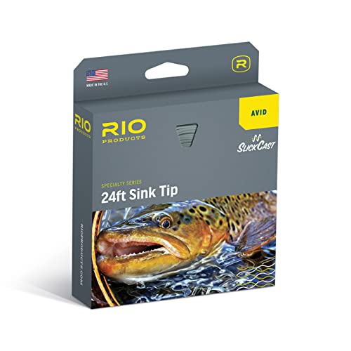 200gr Sinking Tip Fly Line for 6wt Freshwater Trout Casting - Avid Series
