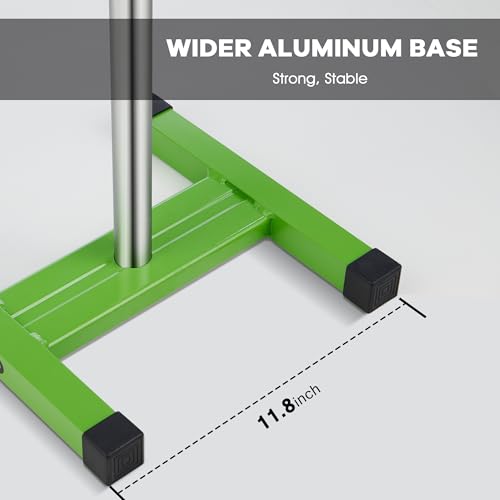 Heavy Duty Boat Cover Support Poles 2 Pack - Adjustable Aluminum Marine Tarp Support System with Mushroom Caps & Ratchet Ropes