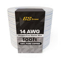 GS Power 14 AWG Duplex Marine Wire - 100 Ft Tinned Copper Boat Wiring - Variation of 14 AWG 100 Ft