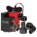 Johnson Pump 05903-00 Automatic Submersible Bilge Pump 12V 1000 GPH Red