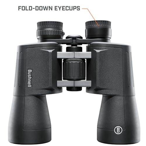 Bushnell PowerView 2 20x50 Binoculars - HD Multi-Coated Lenses, Durable Aluminum Chassis