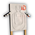 ID TQ-20 Self-Healing Rubber Shooting Target - Reusable, Weatherproof, Rated for All Calibers Up to .50 BMG