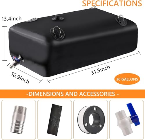 Portable Water Storage Bladder Tank for Camping Emergency Use 1000d PVC