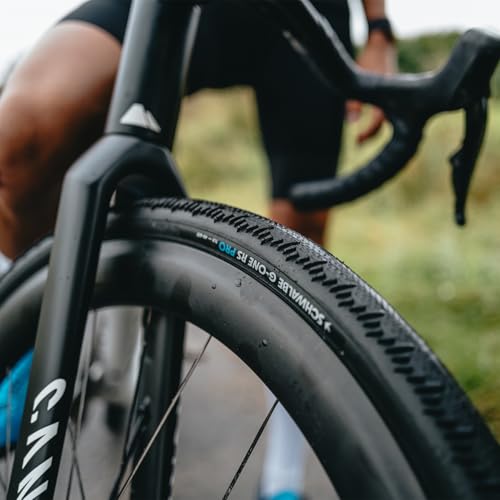 Schwalbe G-ONE RS PRO Gravel Bike Tire 40-622 Transparent Sidewall - E-Bike Ready