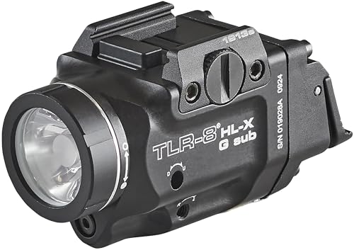 Rechargeable Tactical Gun Light with 1000 Lumens for Compatible Handguns