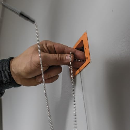 Klein Tools Chain Fish Rod Attachment for Wire & Cable Fishing