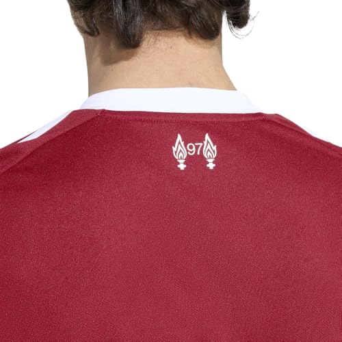Adidas Liverpool FC Men’s Home Soccer Jersey 2526 Red Large - Fan Apparel
