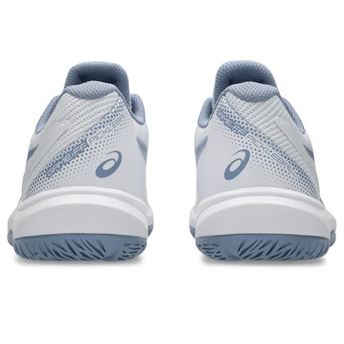 Women's Pickleball Shoes - ASICS Game FlyteFoam, White & Calm Indigo, Size 8.5