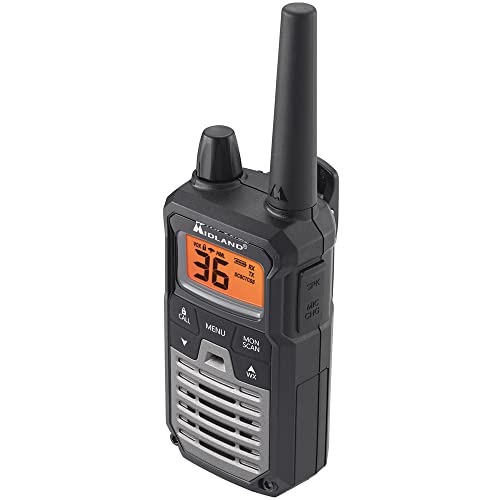 Midland T290VP4 High-Powered GMRS Two-Way Radio with 40-Mile Range and NOAA Weather Alert