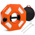 Baseball & Softball Field Marking String Winder Set with Nylon Cord and Ground Anchor