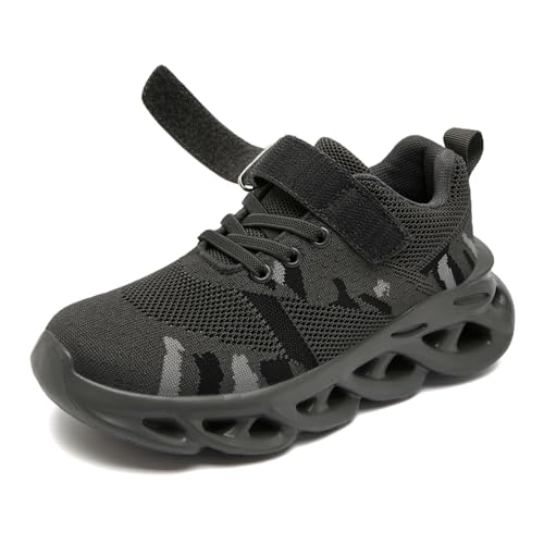 Lightweight Kids Athletic Sneakers for Boys Girls Running Tennis Walking