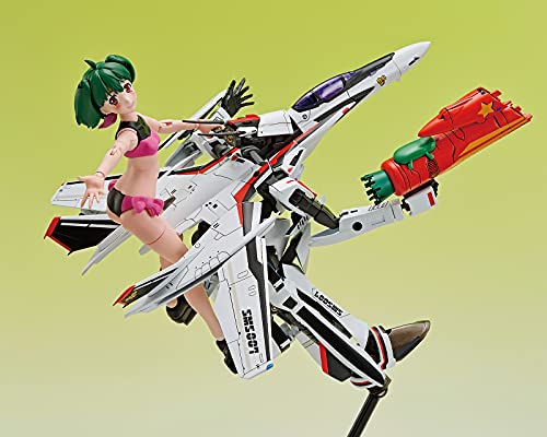 Aoshima Macross Frontier VF-25F Messiah Model Kit with Ranka Lee, Multicolor