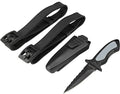 Cressi Diving Knife for Scuba & Snorkeling - Spear Black
