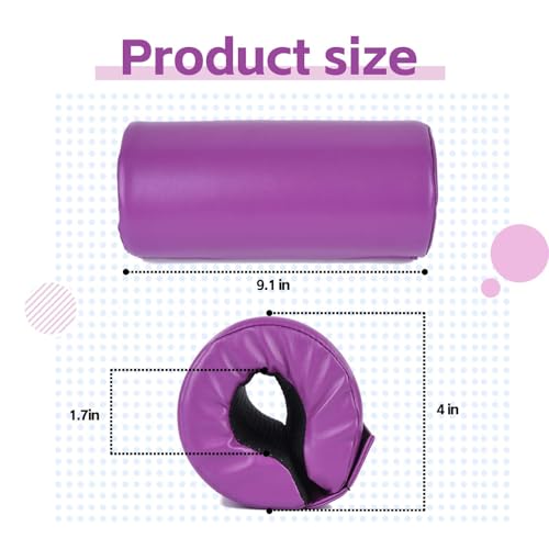 Gymnastics Bar Pad Black - Protective Padding for Parallel, Uneven & Ballet Bars