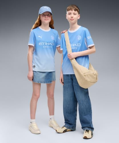 Kids Manchester City 2026/27 Home Jersey - Blue, Medium, Gradient Design