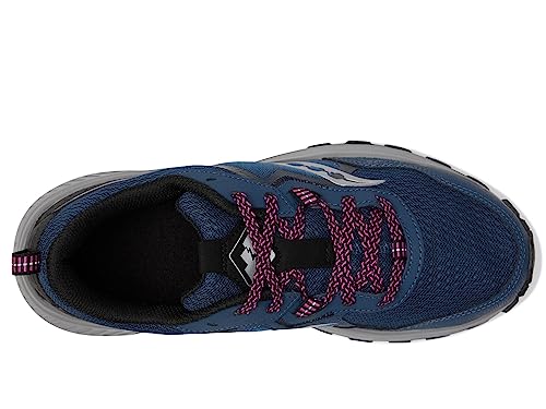Saucony Women's Excursion TR16 GTX Trail Running Shoes Navy Razzle 9