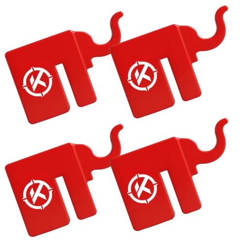 KRATE Tactical Patriotic Elephant T-Post Target Hanger (4 Pack) for Shooting Practice