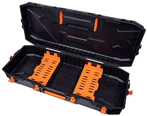 Hardside Bow Case for 43-Inch Bows - Black, Foamless Security System, Fits Flambeau Outdoors Formula