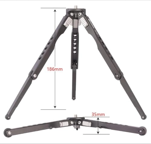 Mini Tabletop Tripod - Aluminum Foldable Portable Camera Stand - MT-03