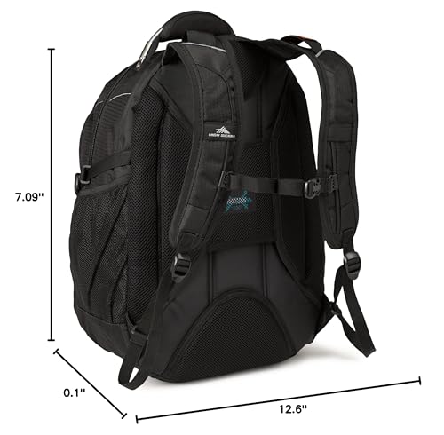 High Sierra XBT Business Laptop Backpack - One Size, Black